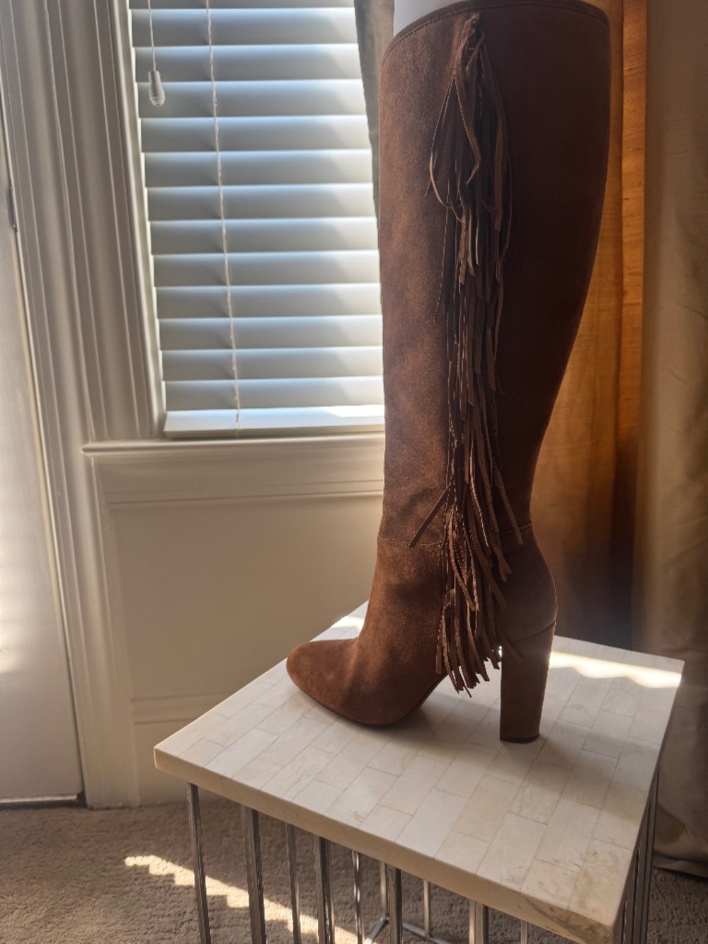 Ralph Lauren suede boots